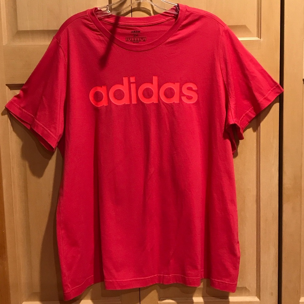 Adidas Vibrant Dark Pink Tee